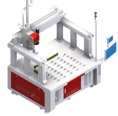 Máquina de soldadura por láser automática con batería de litio