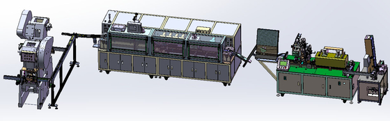 40 ppm 18650 19200pcs Línea de producción de baterías cilíndricas