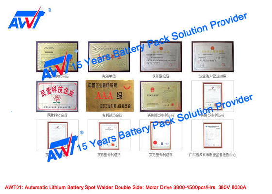 18650 32650 32700 transistor automático del soldador 8000A del punto de la batería de litio