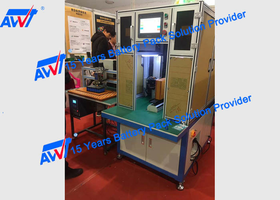 Soldador automático Double Side del punto de la batería de litio de AWT 18650 32650 HDL6030 2800-3500pcs/Hours neumático 380V 5000A