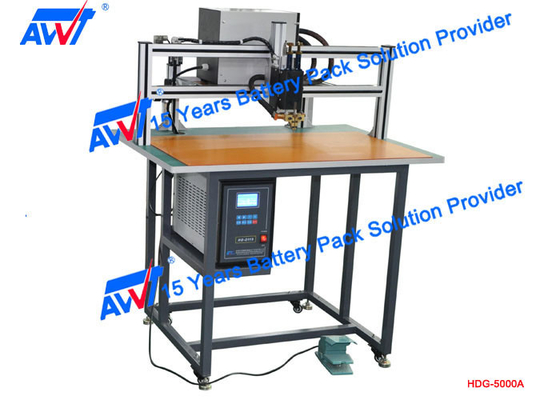 El soldador Pneumatic/pedal del punto de la batería de AWT 18650 conduce 32650 HDG-5000A 380V 5000A