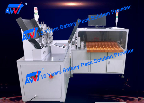 Equipo de prueba automático de la batería y de la célula 18650 grados de papel de la máquina 10 del aislamiento que se pegan